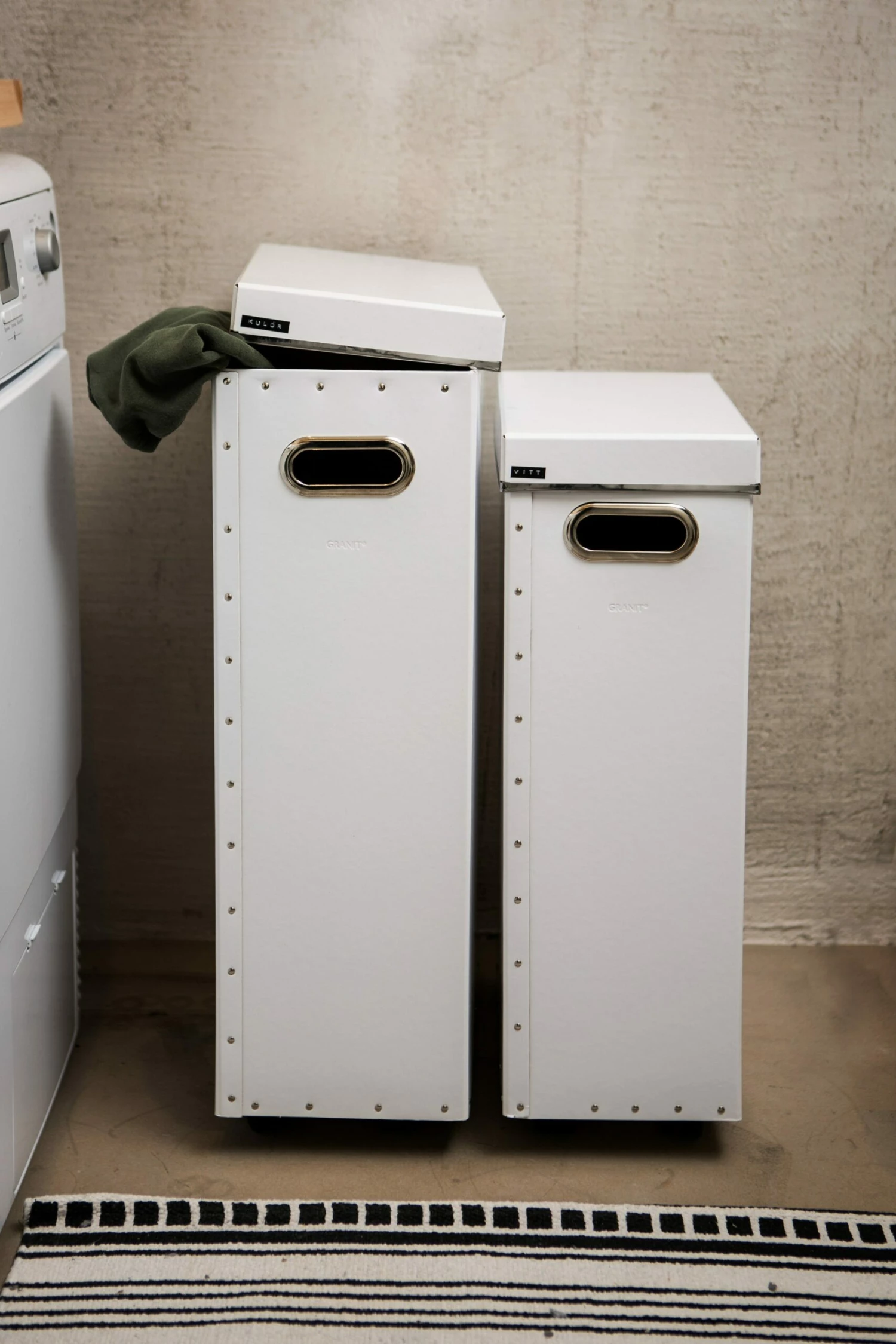 Box Wäsche/Recycling Groß Weiß 5 Box Wäsche/Recycling Groß Weiß – Bild 3