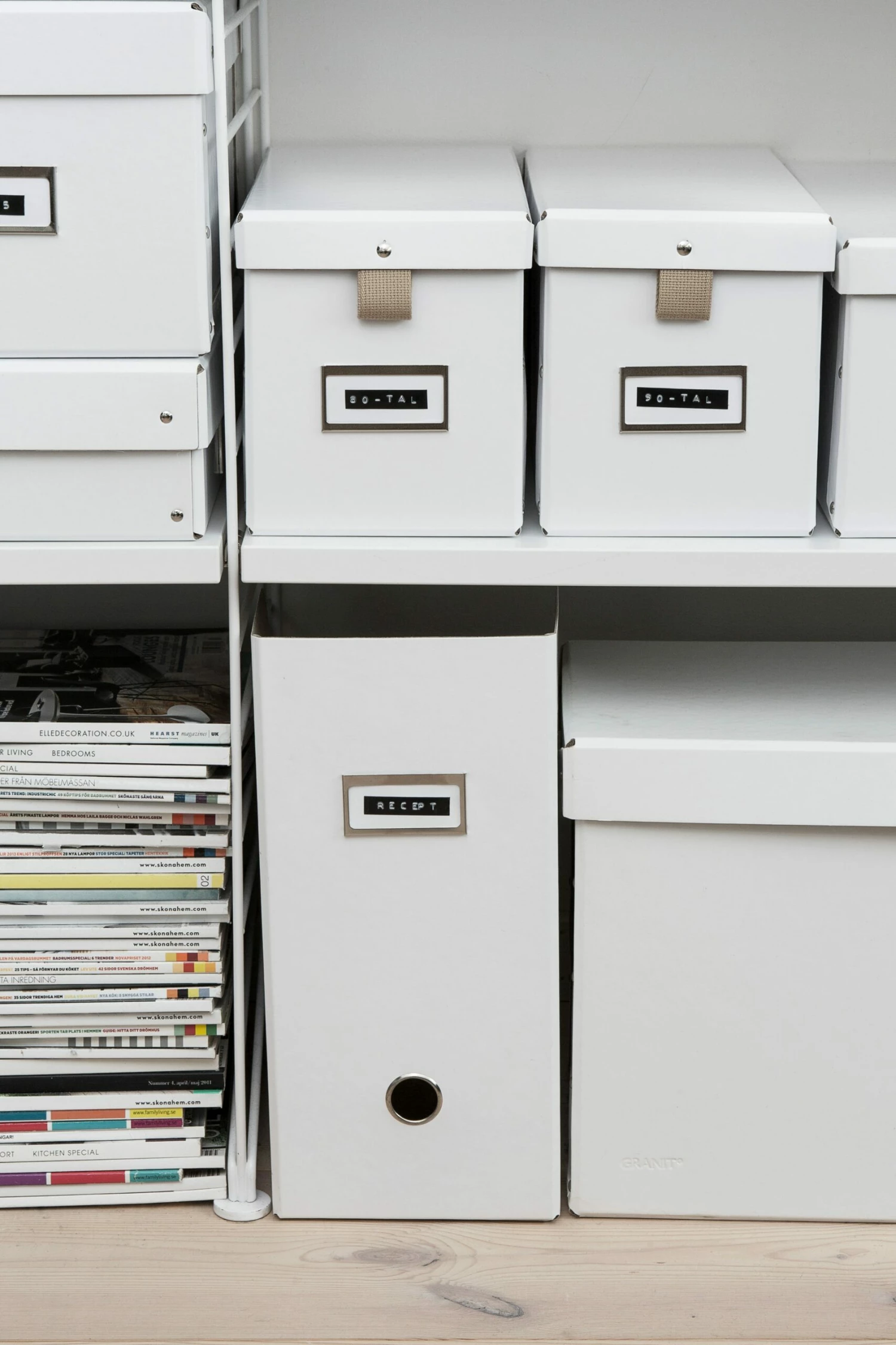 Box Lasche Schmal Weiß 5 Box Lasche Schmal Weiß – Bild 3