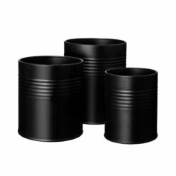 Dose Konserve Groß Schwarz -GRANIT Verkäufe 300487 16474