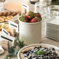 Hängeetiketten 10er-Pack Weiß -GRANIT Verkäufe 300674 16771