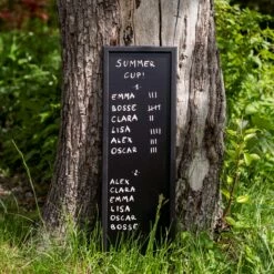 Schreibtafel 20x60cm Schwarz -GRANIT Verkäufe 300706 27251