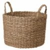 Korb Abaca Rund Griff Groß -GRANIT Verkäufe 301179 4575