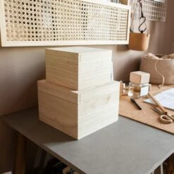 Box Holz Deckel Groß -GRANIT Verkäufe 301636 20931