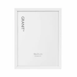 Bilderrahmen 18x24 Cm Weiß