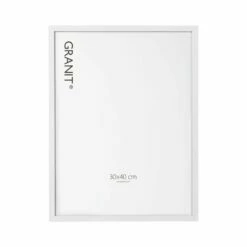 Bilderrahmen 30x40 Cm Weiß