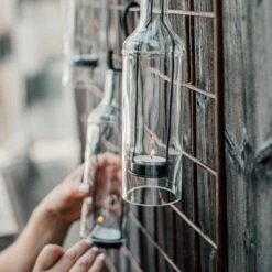 Hängelaterne Flasche -GRANIT Verkäufe 370362 28314