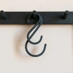 S-Haken Eisen 14 Cm Schwarz -GRANIT Verkäufe 371434 20651