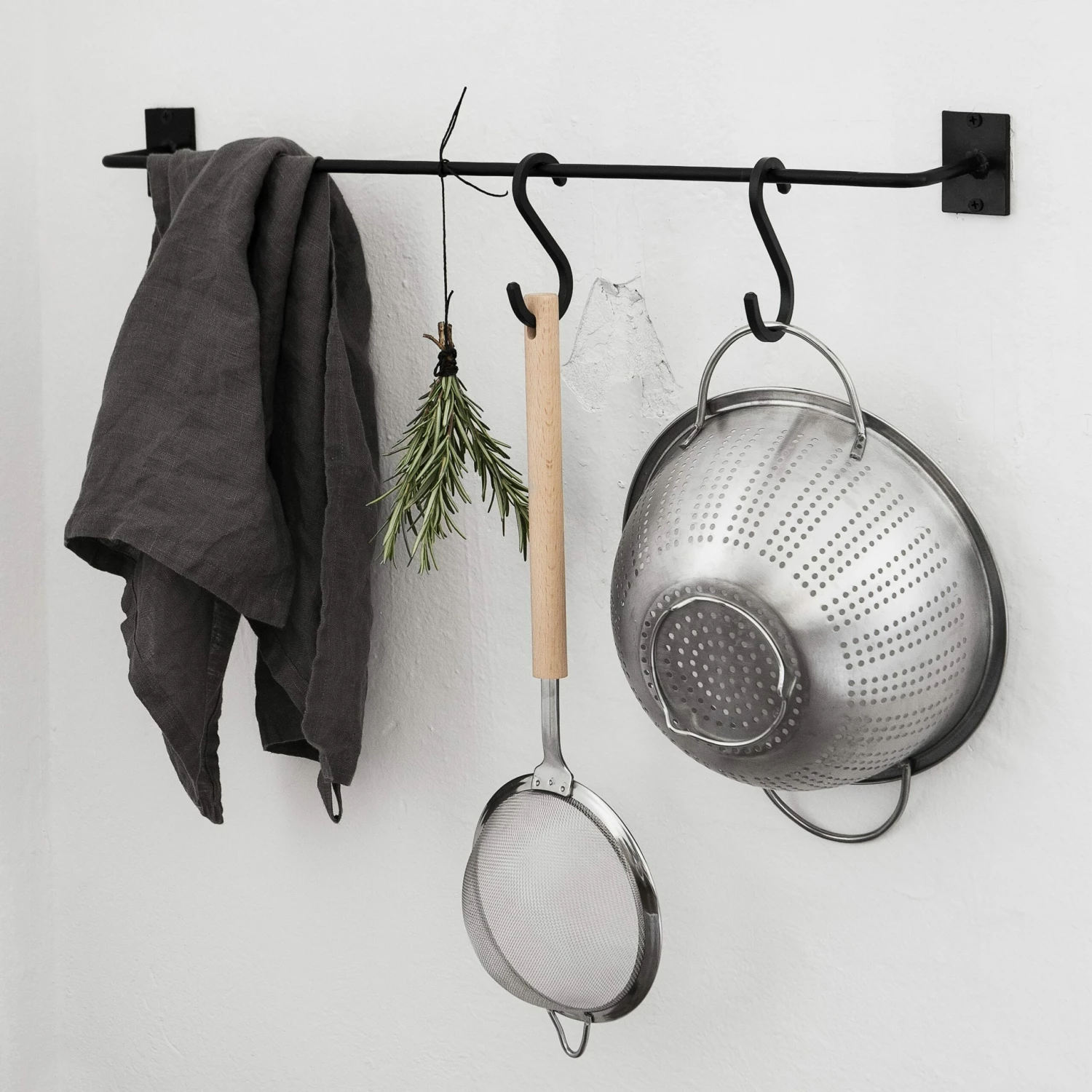 S-Haken Eisen 10 Cm Schwarz 4 S-Haken Eisen 10 Cm Schwarz – Bild 2