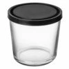 Glasdose Schwarz Deckel 0,8L -GRANIT Verkäufe 371928 5141