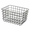 Korb Draht Klein Schwarz