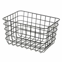Korb Draht Klein Schwarz