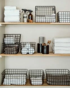 Korb Draht Groß Schwarz 12 Korb Draht Groß Schwarz -GRANIT Verkäufe 372182 37610