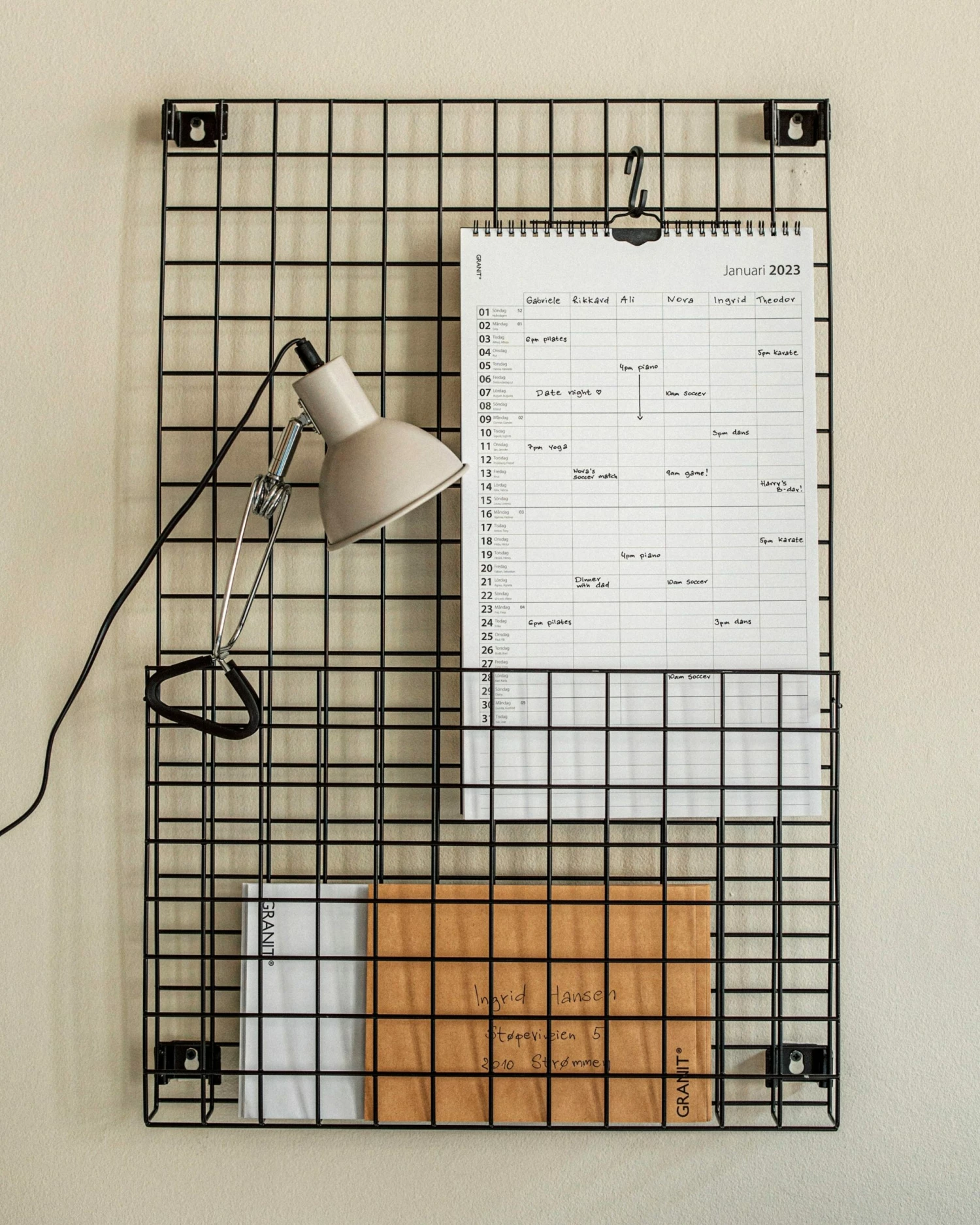 Aufbewahrungssystem Gitter Schwarz 7 Aufbewahrungssystem Gitter Schwarz – Bild 5