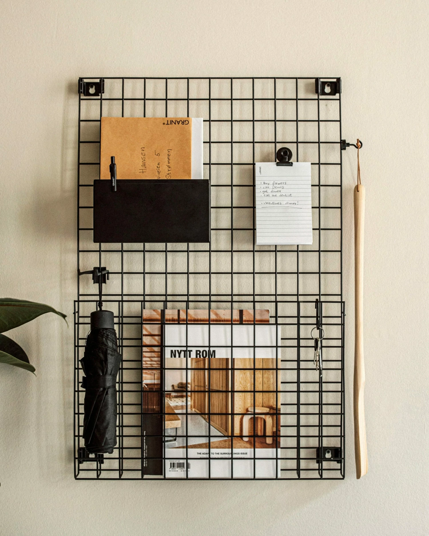 Aufbewahrungssystem Gitter Schwarz 8 Aufbewahrungssystem Gitter Schwarz – Bild 6