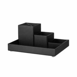 Schreibtisch-Organizer 4er-Pack Graphit