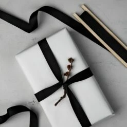 Geschenkband Schwarz