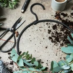 Kleiderbügel Eisen Rund Schwarz -GRANIT Verkäufe 372935 13864