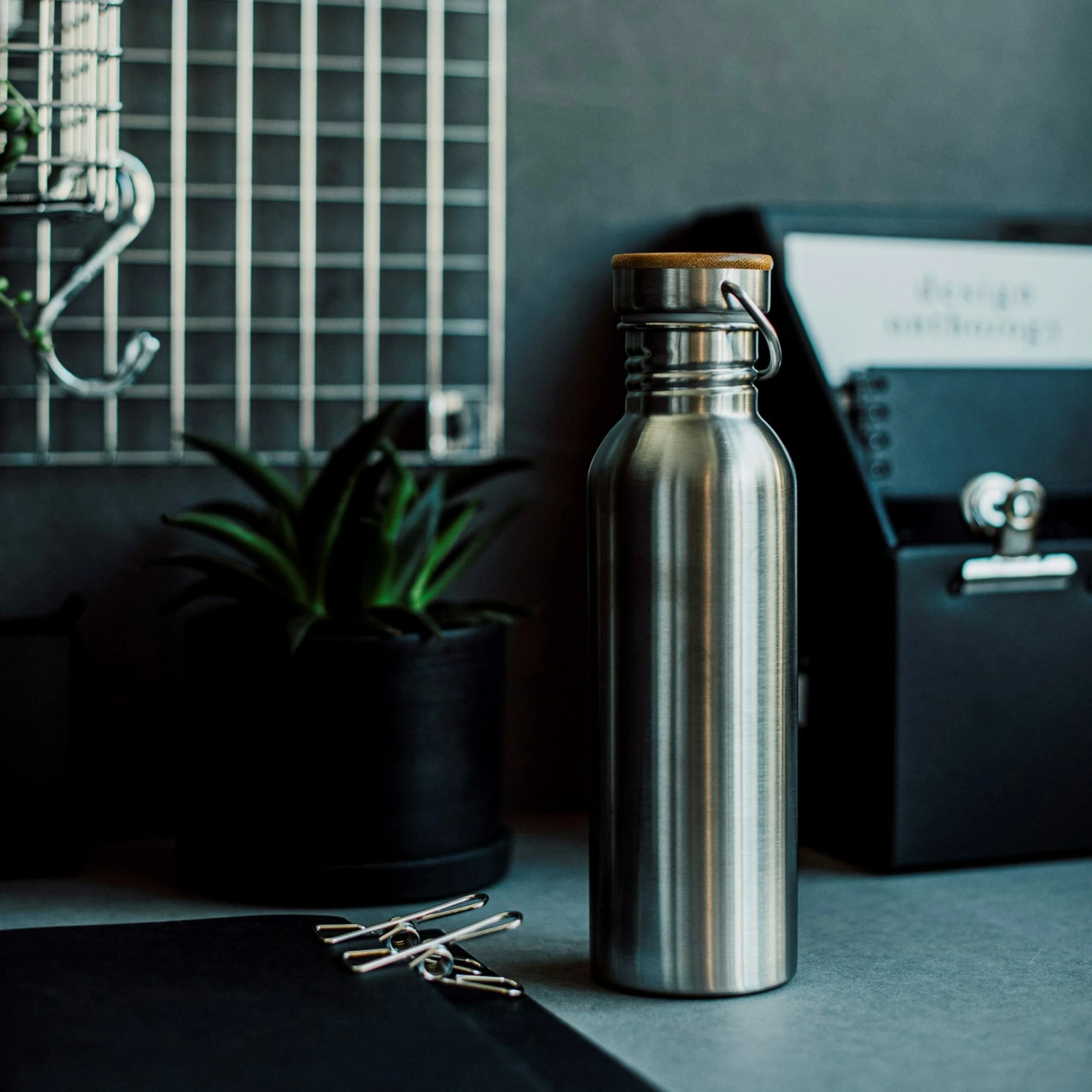 Wasserflasche Rostfreier Stahl 750ml 4 Wasserflasche Rostfreier Stahl 750ml – Bild 2