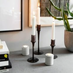 Kerzenständer Beton Klein -GRANIT Verkäufe 373099 21364