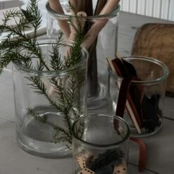 Vase Glas Ø10cm -GRANIT Verkäufe 373207 15788