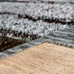 Teppich Jute Handgewebt Mit Fransen 70x200cm 13 Teppich Jute Handgewebt Mit Fransen 70x200cm -GRANIT Verkäufe 374856 34786