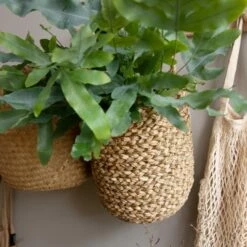 Wandkorb Rund Seegras -GRANIT Verkäufe 374940 21465