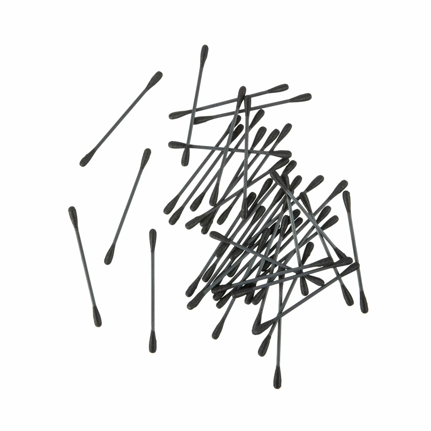 Baumwollstäbchen Schwarz 5 Baumwollstäbchen Schwarz – Bild 3