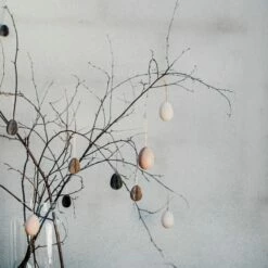 Ostereier Beige Eierkarton 6er-Pack -GRANIT Verkäufe 375225 33777