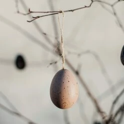 Ostereier Beige Eierkarton 6er-Pack -GRANIT Verkäufe 375225 33778