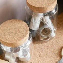 Glasgefäß Korkdeckel Klein 10 Glasgefäß Korkdeckel Klein -GRANIT Verkäufe 375278 20942