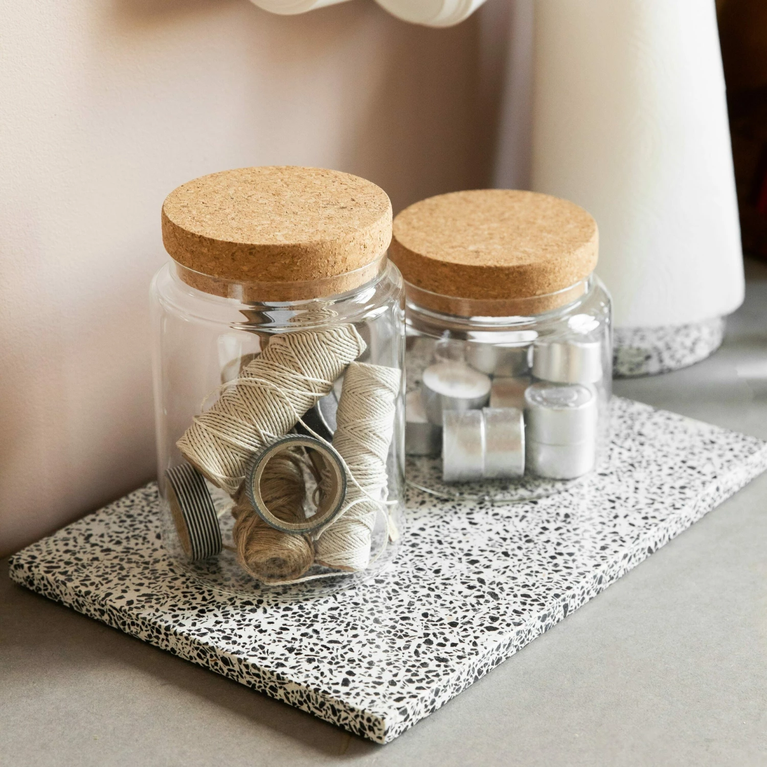 Glasgefäß Korkdeckel Klein 7 Glasgefäß Korkdeckel Klein – Bild 5