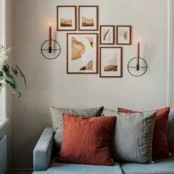 Kerzenständer Wand Rund -GRANIT Verkäufe 375296 35123