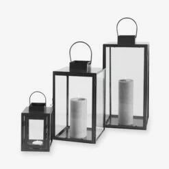 Laterne Metall Klein Schwarz -GRANIT Verkäufe 375586 19608 3