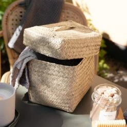 Korb Seegras Deckel 15x20cm -GRANIT Verkäufe 375730 20303 3