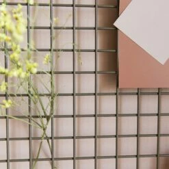 Aufbewahrungstafel Gitternetz 60 X 42 Cm Grün -GRANIT Verkäufe 375905 20945