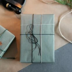 Geschenkpapier Gewachst Hellgrün -GRANIT Verkäufe 376309 21893 1