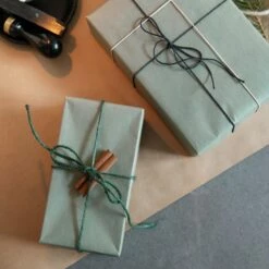 Geschenkpapier Gewachst Hellgrün -GRANIT Verkäufe 376309 21894 1