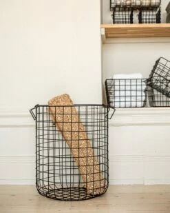 Korb Stapelbar Groß Schwarz -GRANIT Verkäufe 376333 37625