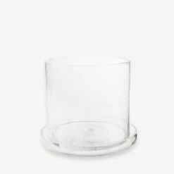 Blumentopf/Untersetzer Glaszylinder Groß
