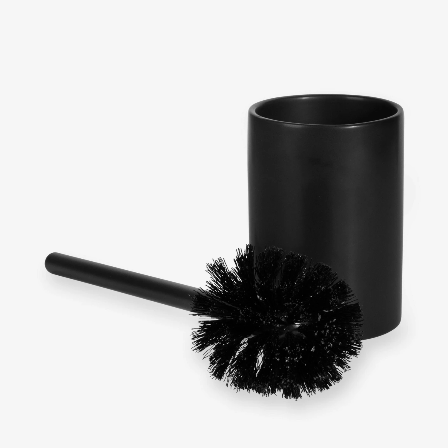 Toilettenbürste Mattschwarz 4 Toilettenbürste Mattschwarz – Bild 2
