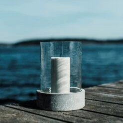 Sturmlaterne Zement/Glas -GRANIT Verkäufe 400335 34802