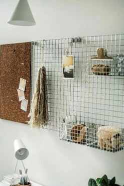 Aufbewahrungstafel Gitternetz 60 X 42 Cm Chrom -GRANIT Verkäufe 400416 35363