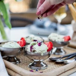 Eisbecher Metall -GRANIT Verkäufe 400502 25457