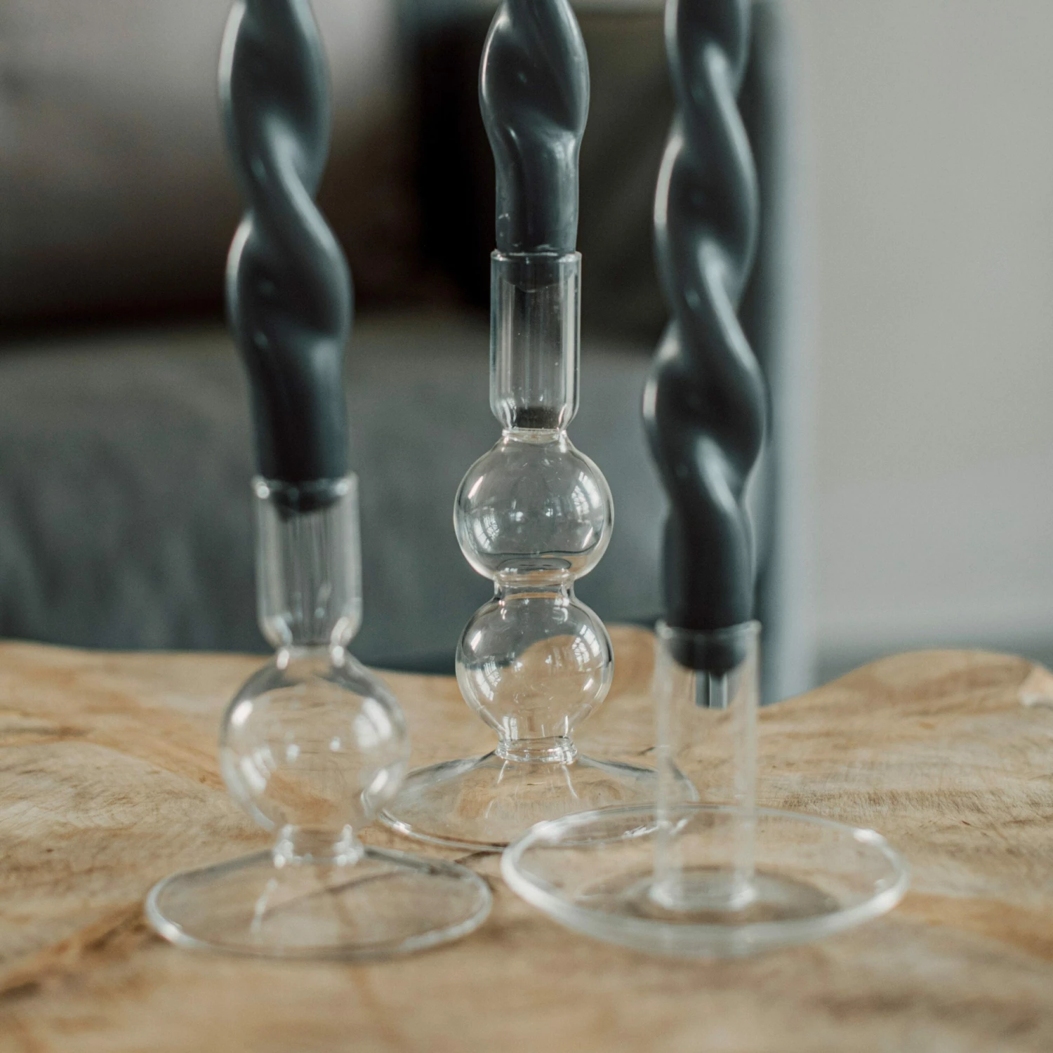 Kerzenständer Glas Gerade 7 Kerzenständer Glas Gerade – Bild 5