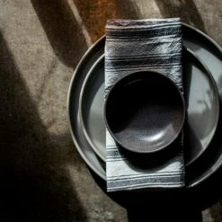 Schüssel Bruno Steingut 12 Cm Dunkelgrau -GRANIT Verkäufe 400584 27513