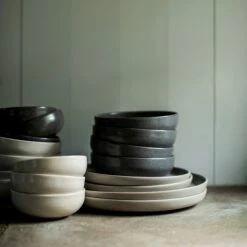 Schüssel Bruno Steingut 22 Cm Grau -GRANIT Verkäufe 400587 27515