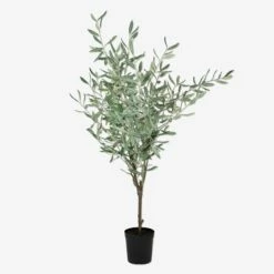 Topfpflanze Kunst Olivenbaum 130 Cm