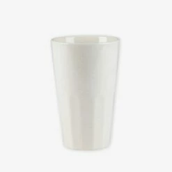 Becher Porzellan Groß Creme