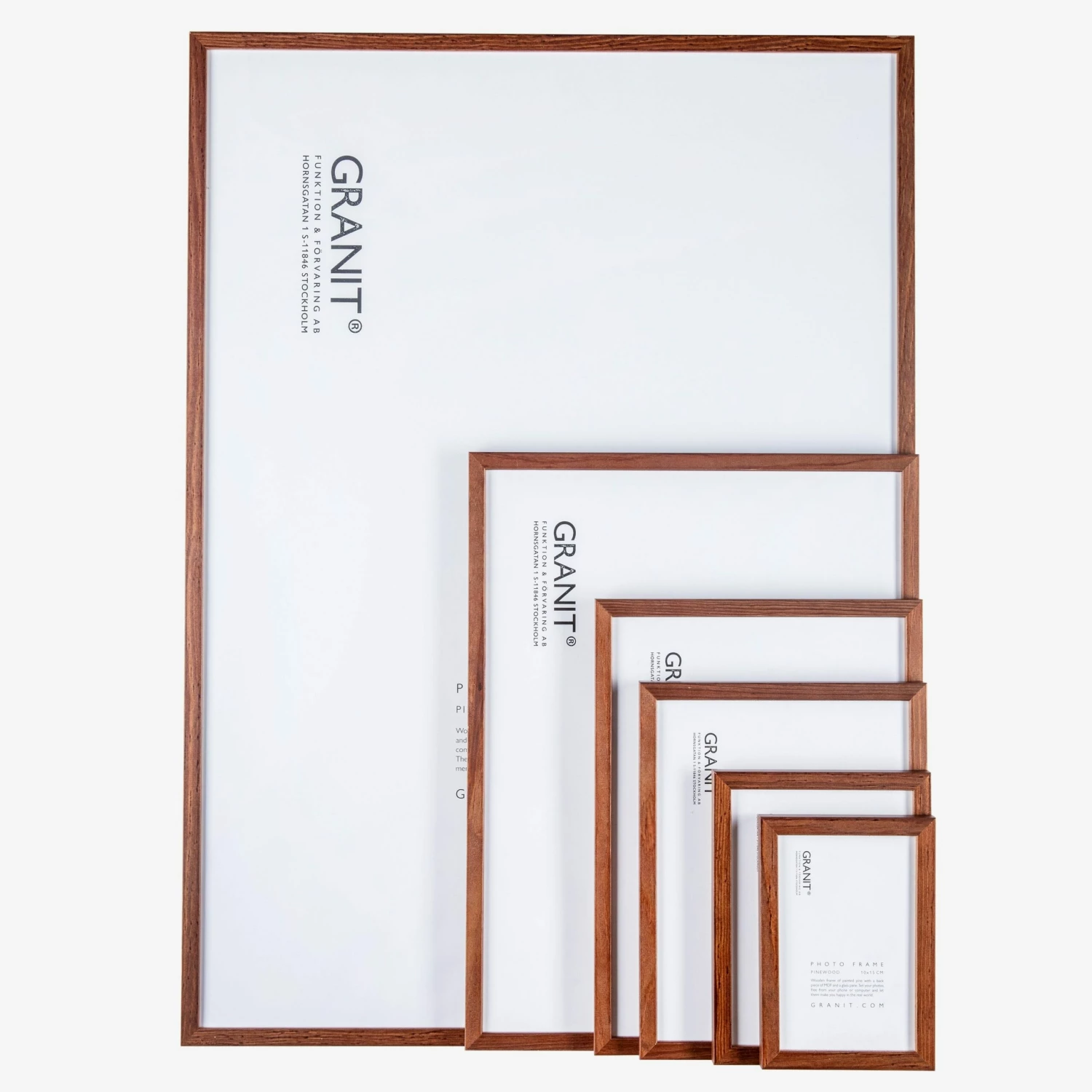 Frame 13x18 Cm Walnut 4 Frame 13x18 Cm Walnut – Bild 2