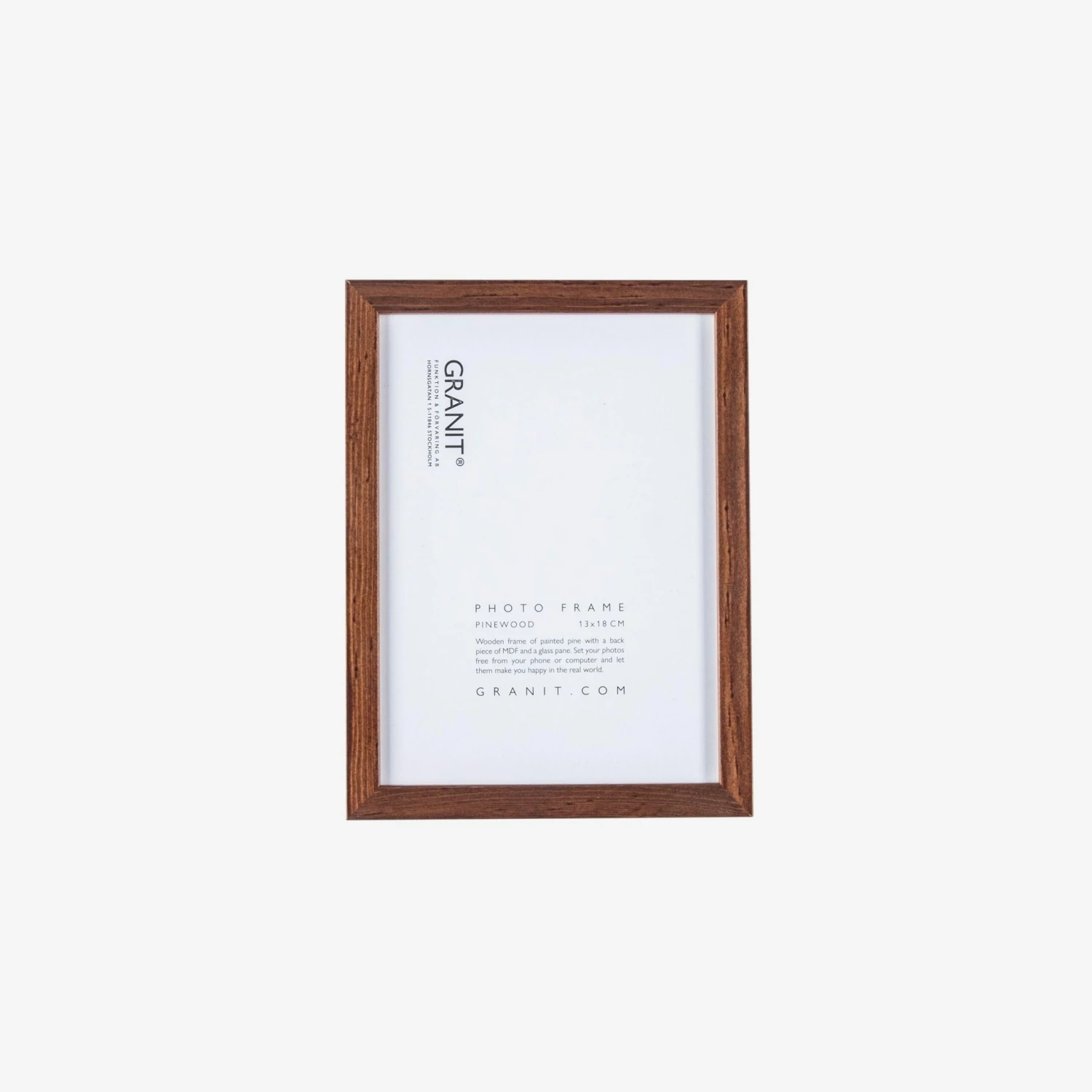 Frame 13x18 Cm Walnut 3 Frame 13x18 Cm Walnut